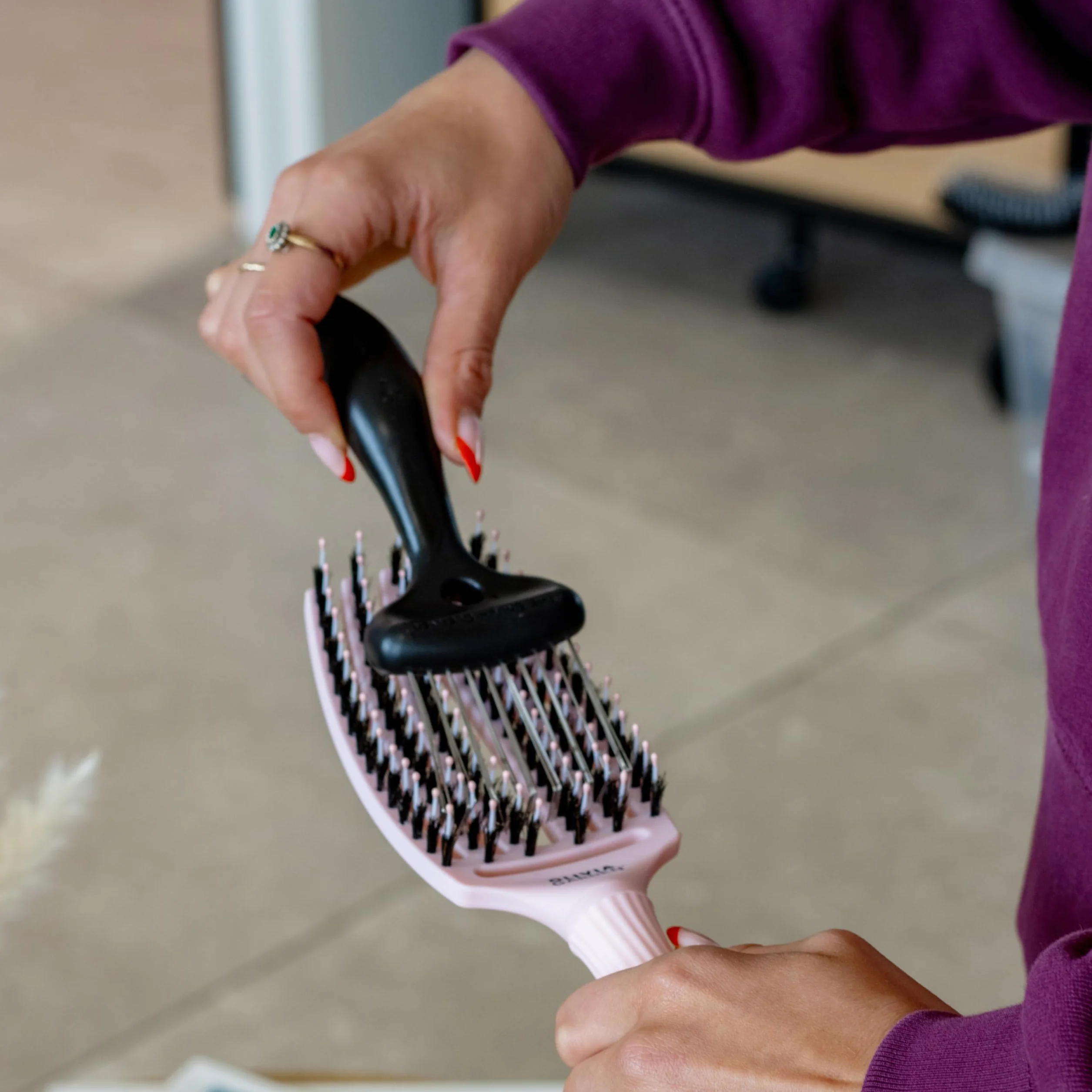 Olivia Garden Olivia Garden Brush Cleaner szczotka do czyszczenia