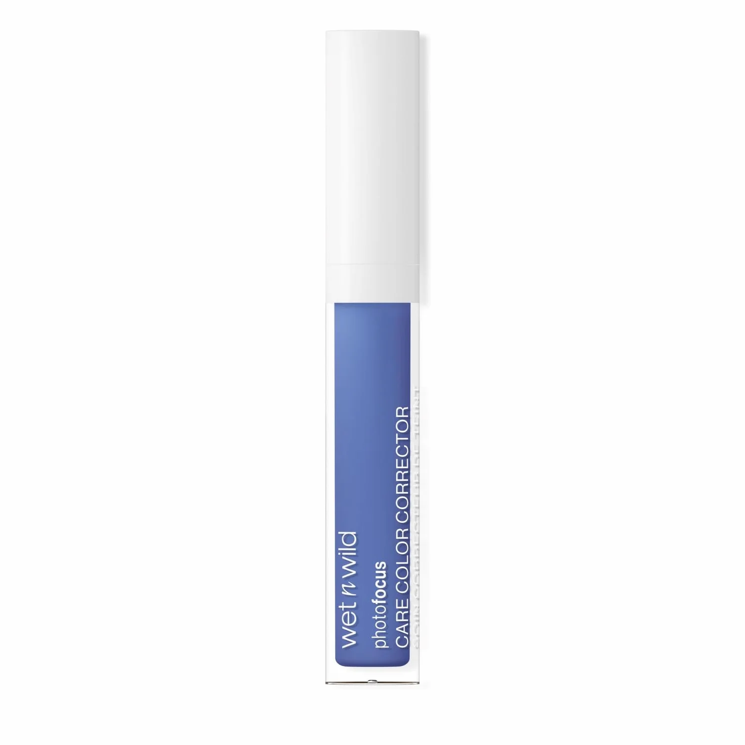 Wet n Wild Photo Focus Care Color Corrector, Lekki Korektor z Odżywczymi Składnikami, Korektor Zakrywający Zaczerwienienia, Neutralizujący Pomarańczowe Zabarwienia i Rozświetlający, Blue
