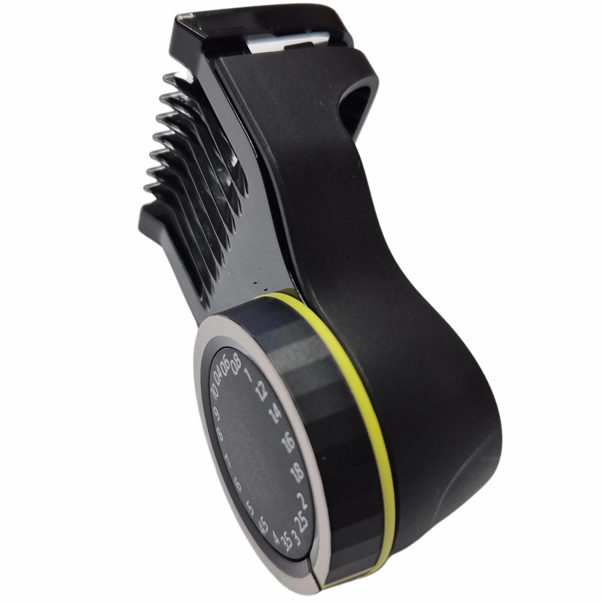 Nakładka, nasadka precyzyjna, regulowana, trymer z 20-toma ustawieniami długości 0,4–10mm do maszynek kompatybilna z OneBlade QP6507 QP6531 QP6532 QP6541 QP6542 QP6551 QP6552 QP6651 QP6652 QP401