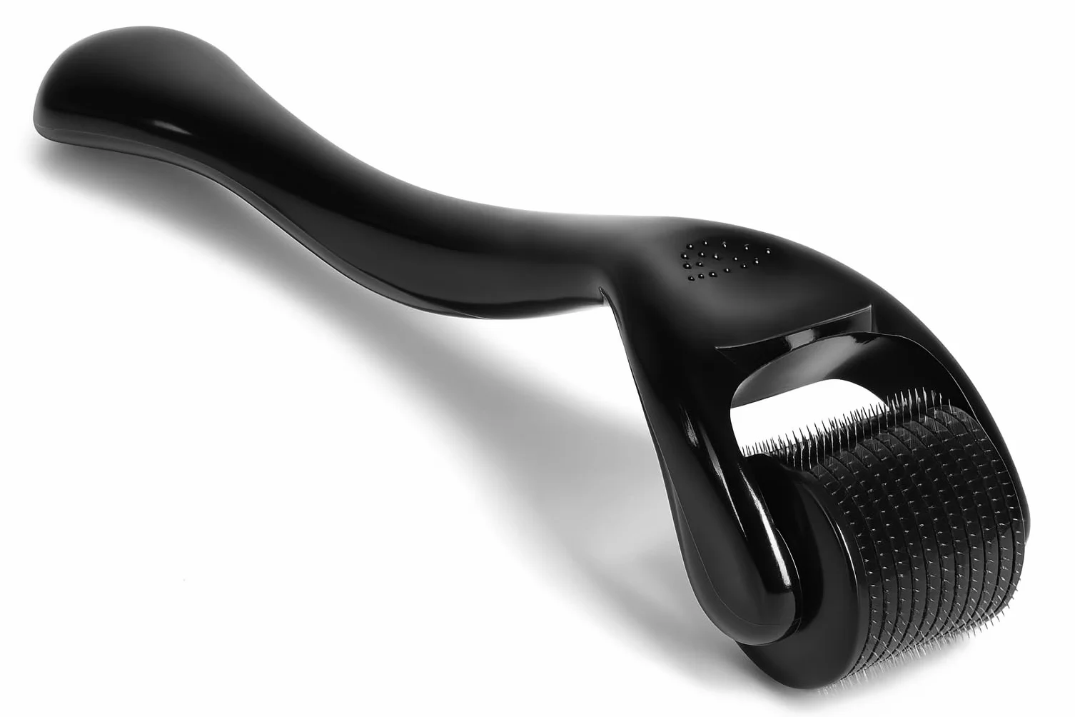 Derma Roller 0,75 mm, 540 tytanowy wałek z mikroigłą do twarzy i ciała, wałek do mikrodermabrazji do twarzy, Derma Roller do mikroigłowania, zawiera pudełko do przechowywania (0,75 mm)