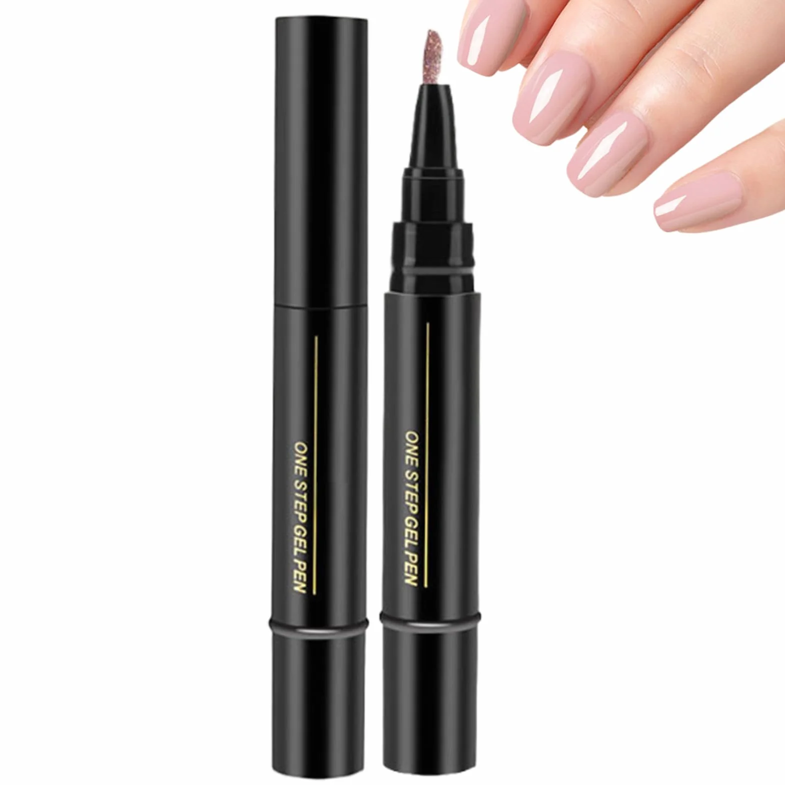 Nail Polish Gel Pens, Quick Dry s Marker, Fast Drying Varnish Color Pen dla dziewcz?t, kobiet, przyjació?, ?atwe ?dzie do manicure w podró?y, prezent, do codziennego u?ytku, 1 sztuka