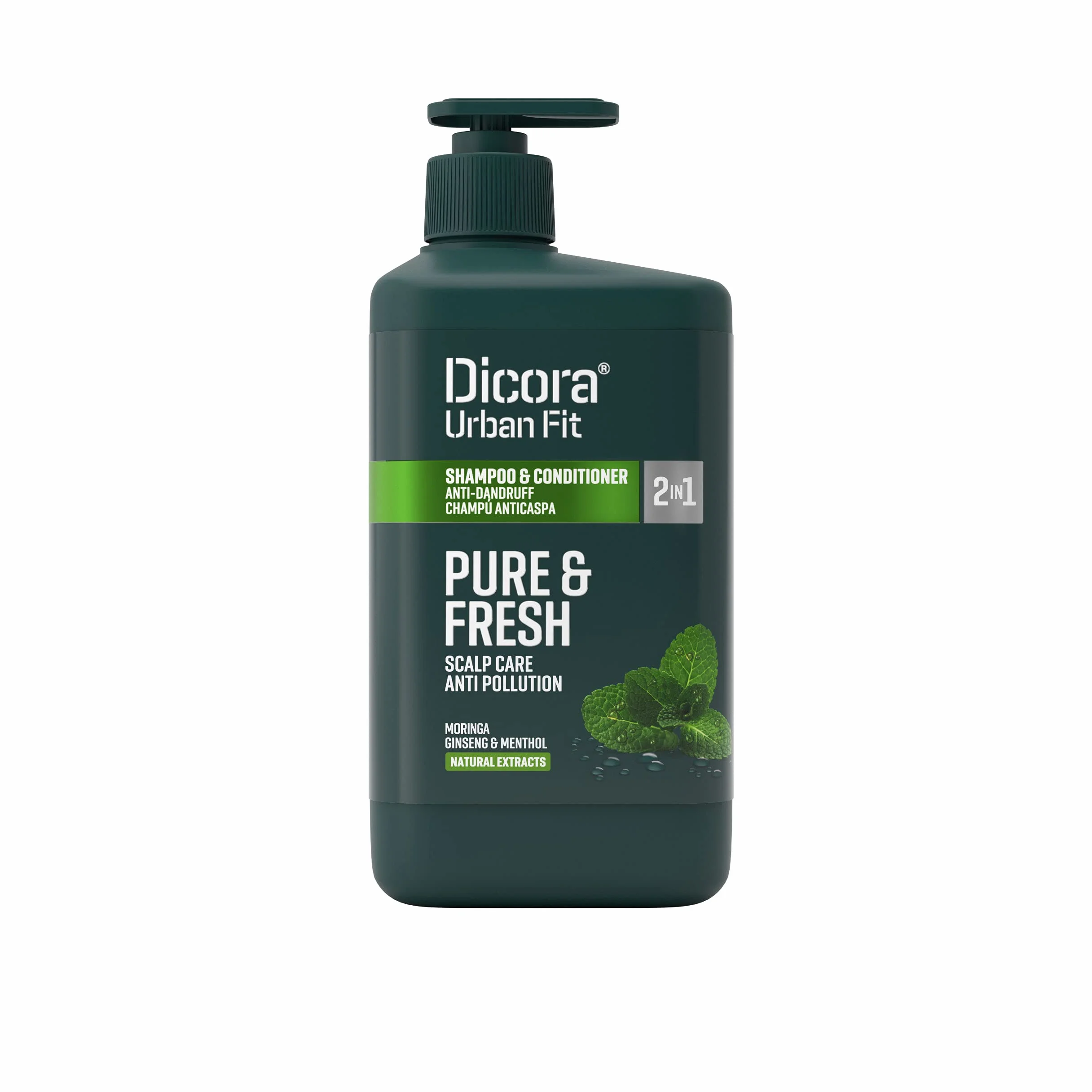 Dicora Uf Shampoo 2In1 Pure & Fresh 800Ml