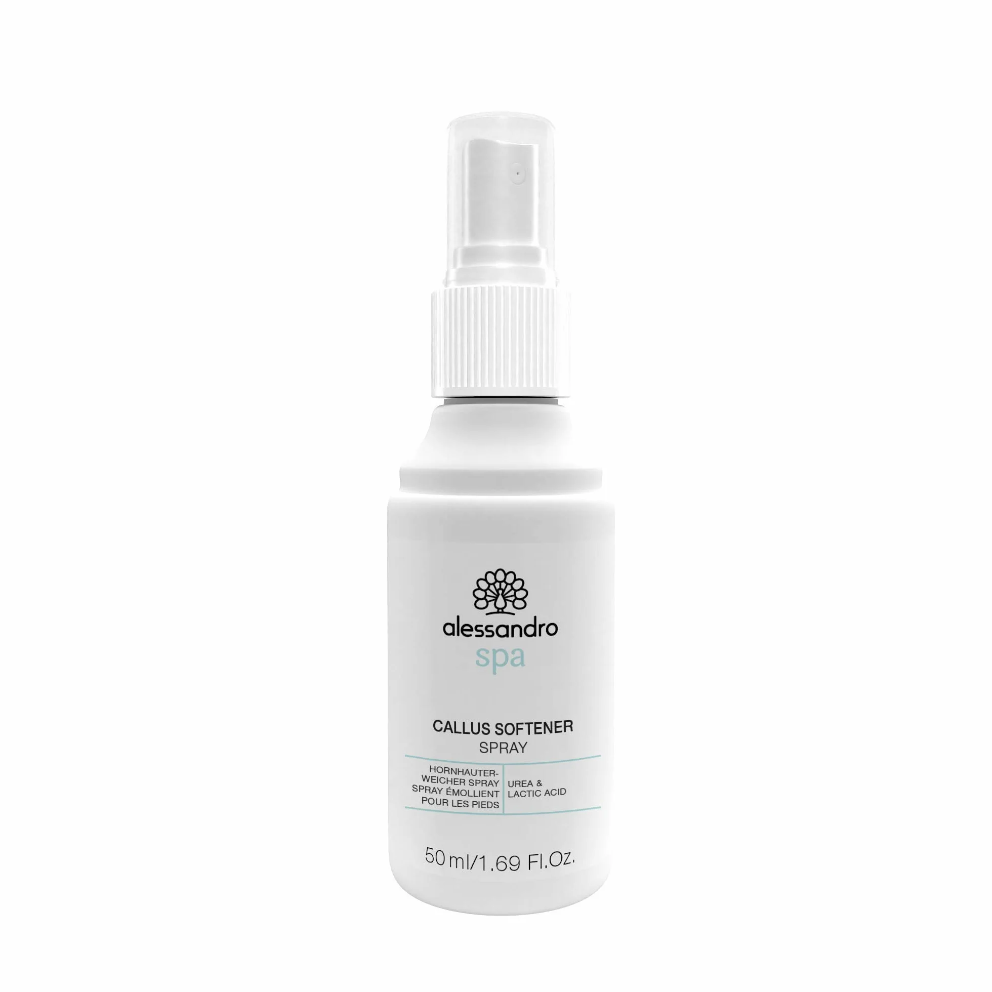 alessandro Alessandro Spa Foot Spray delikatny dla skóry - Wykończenie zrogowaciałych stóp, oczu i modzele - 50 ml