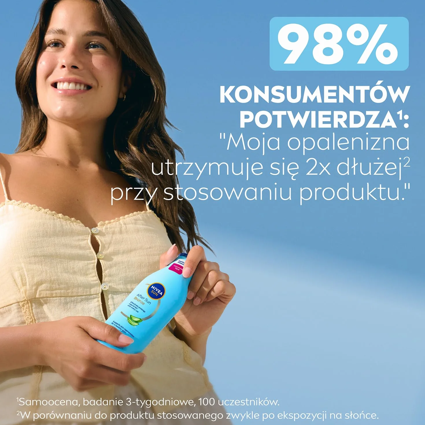 NIVEA SUN After sun BRONZE Balsam po opalaniu przedłużający opaleniznę 200 ml