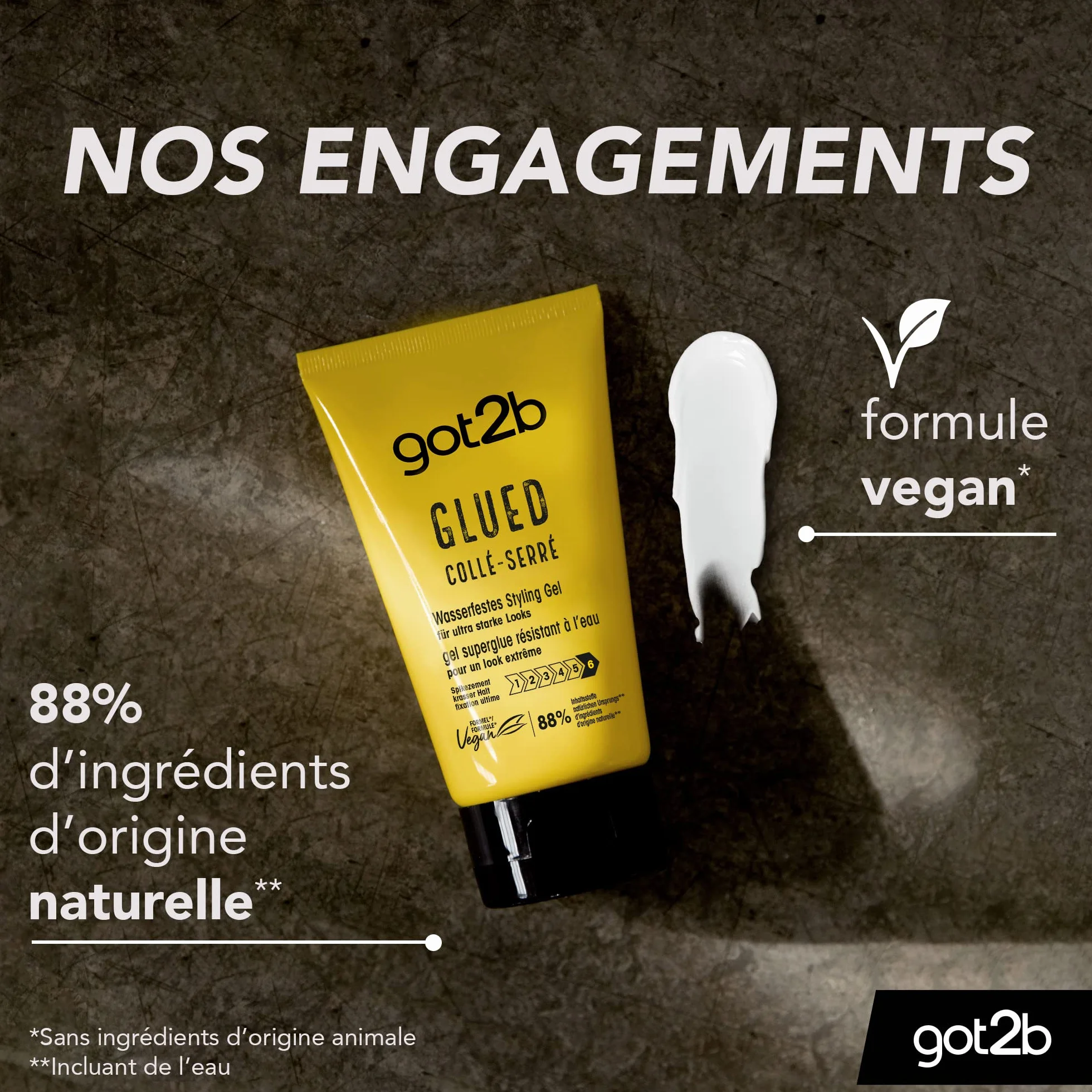 Schwarzkopf Glued Żel do Włosów, 150 ml