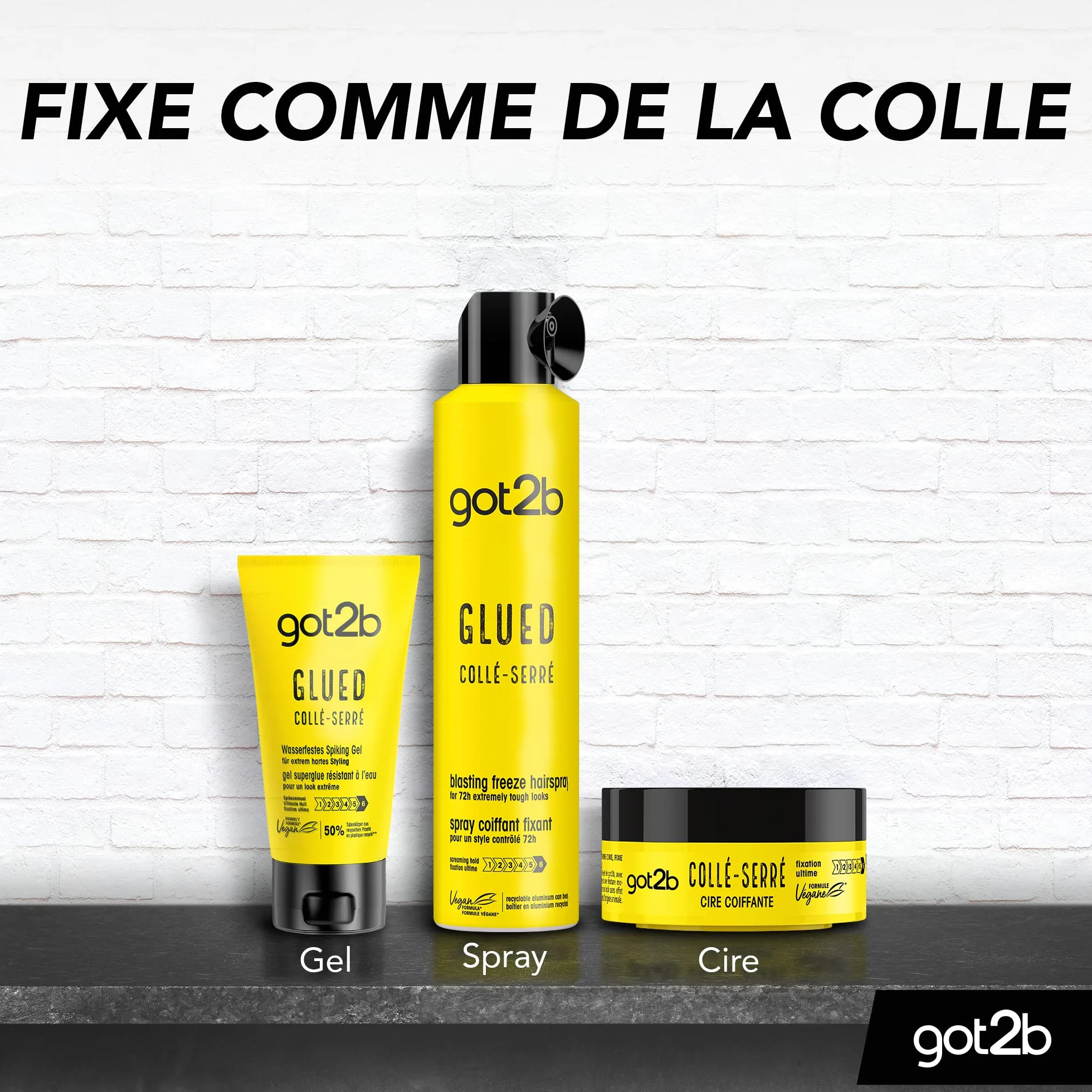 Schwarzkopf Glued Żel do Włosów, 150 ml