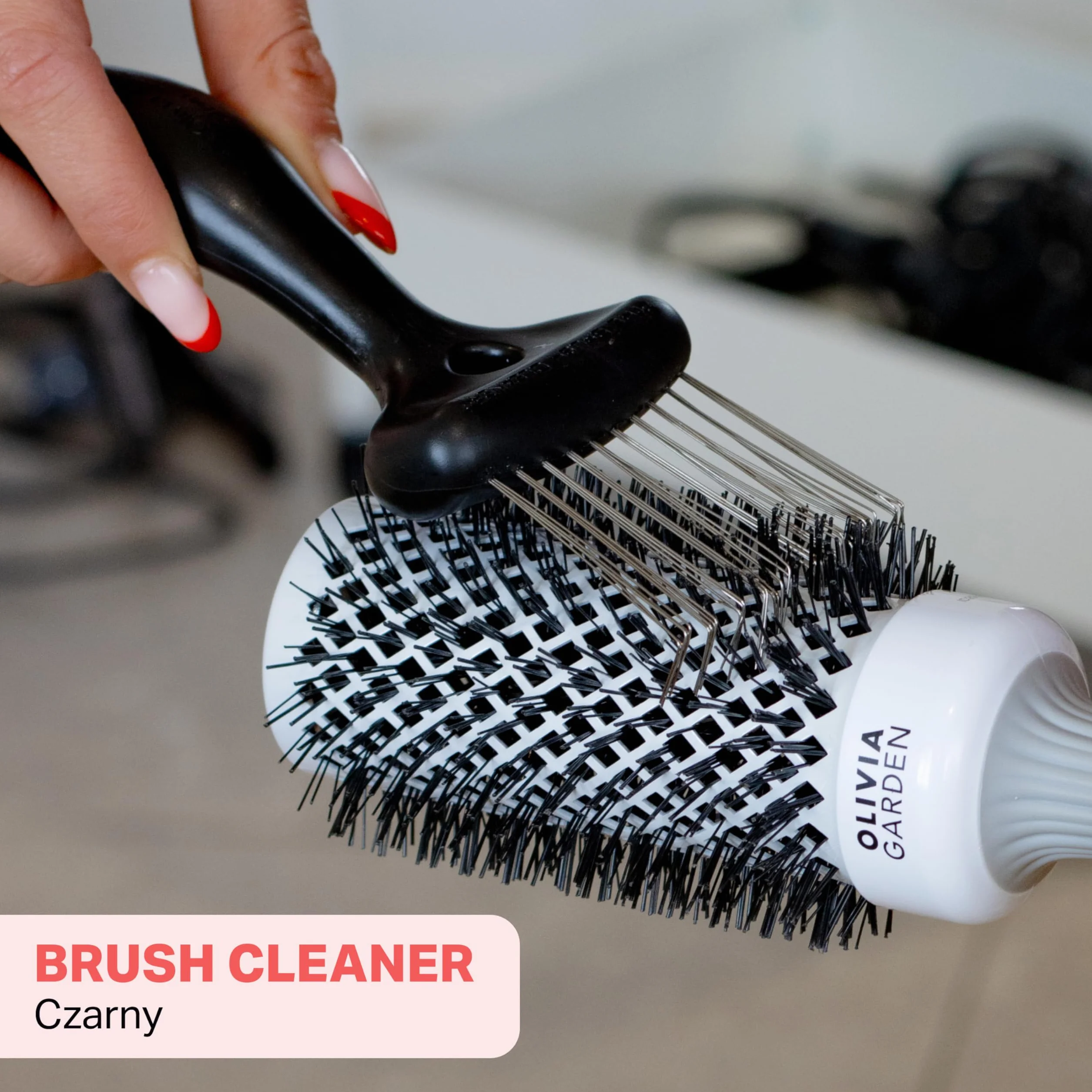Olivia Garden Olivia Garden Brush Cleaner szczotka do czyszczenia