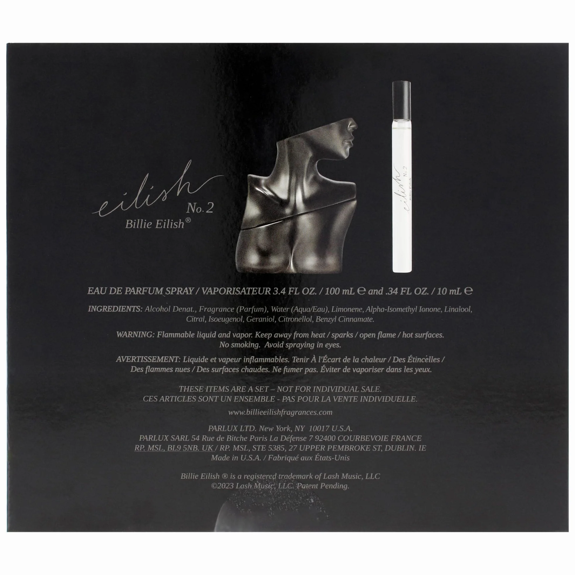 Billie Eilish Eilish nr 2 EDP zestaw perfum unisex 2 sztuki