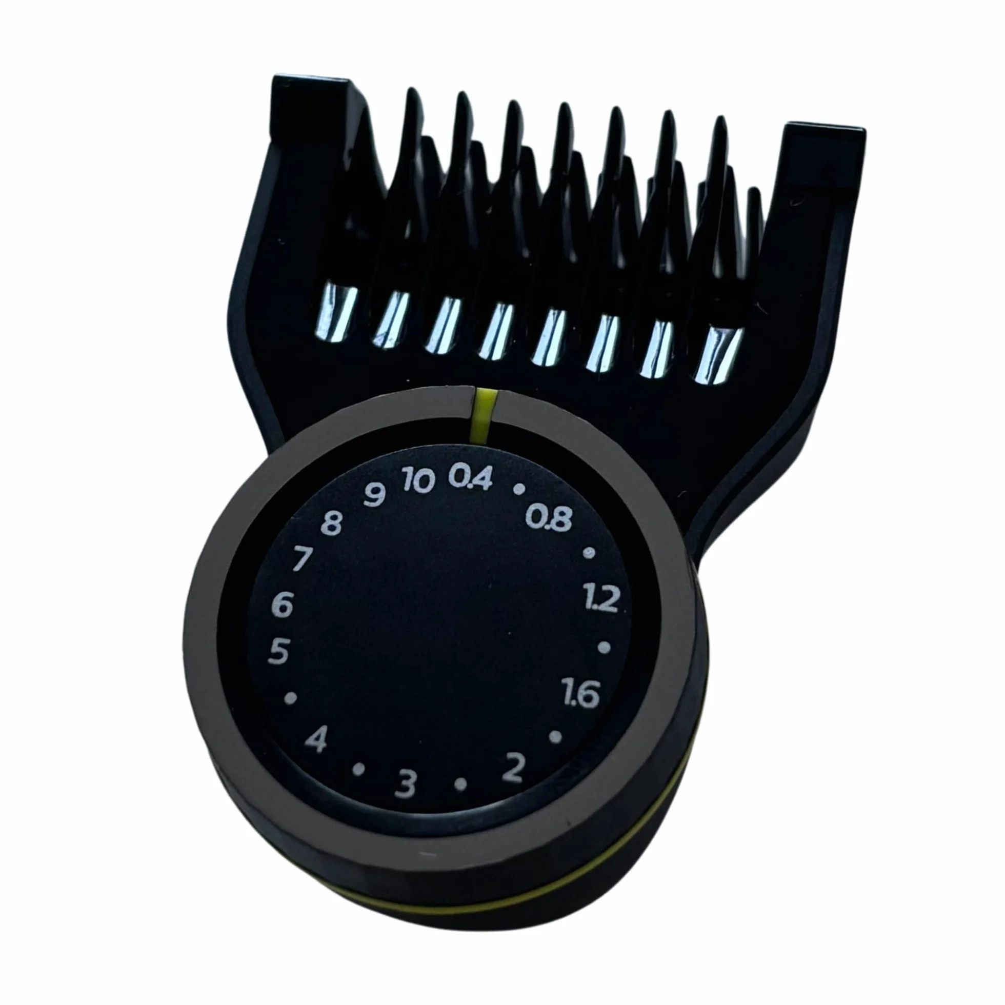 Nakładka, nasadka precyzyjna, regulowana, trymer z 20-toma ustawieniami długości 0,4–10mm do maszynek kompatybilna z OneBlade QP6507 QP6531 QP6532 QP6541 QP6542 QP6551 QP6552 QP6651 QP6652 QP401