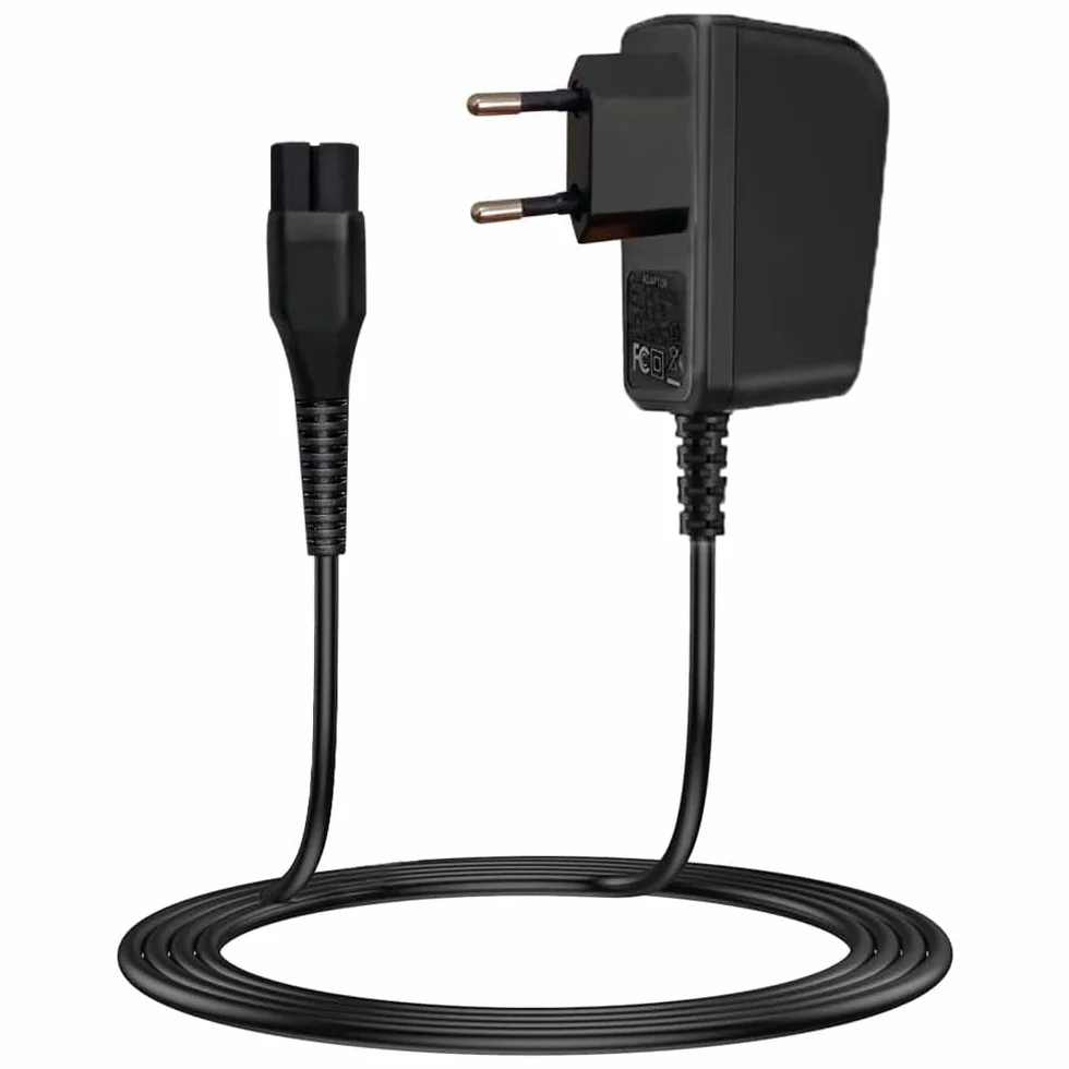 Anakel Home Ładowarka do maszyn do golenia kompatybilna z golarką elektryczną Philips OneBlade modele HQ HS HC RQ AT PT MG BT BG | 15V, 5,4W, 350 mAh, kolor czarny