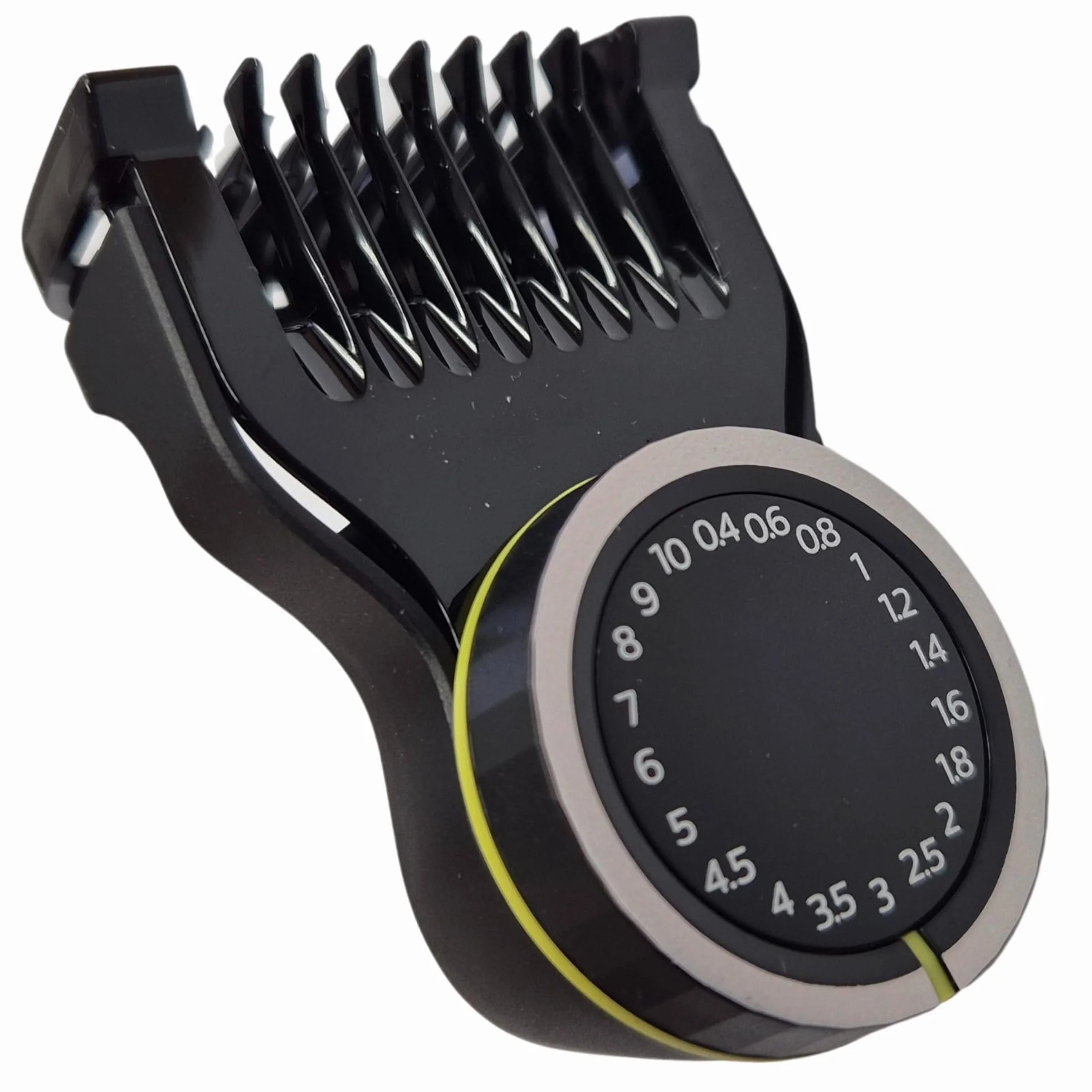 Nakładka, nasadka precyzyjna, regulowana, trymer z 20-toma ustawieniami długości 0,4–10mm do maszynek kompatybilna z OneBlade QP6507 QP6531 QP6532 QP6541 QP6542 QP6551 QP6552 QP6651 QP6652 QP401