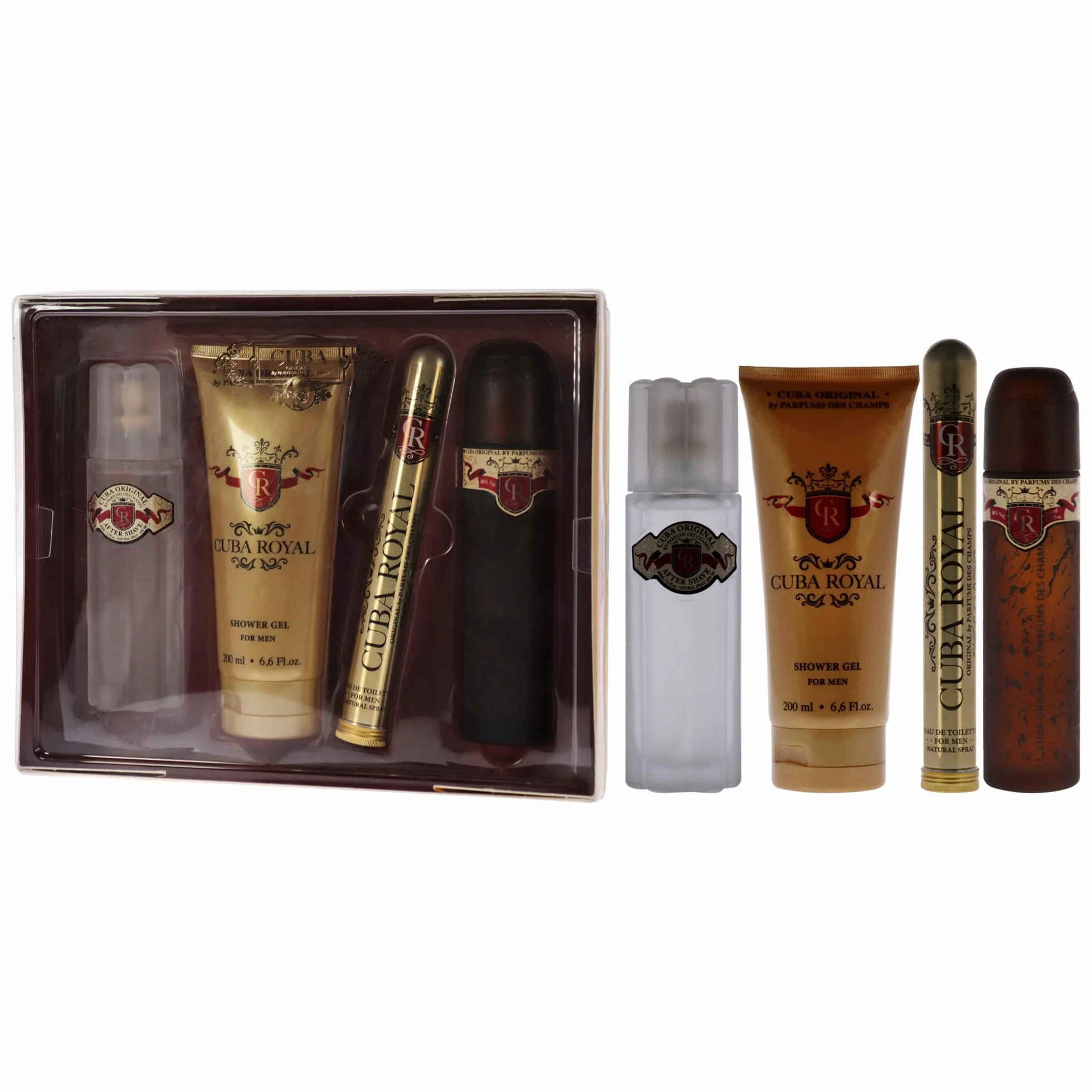 CUBA PARIS COLLECTION ROYAL EDT SET 100 ML + EDT 35 ML + A/S 100 ML + S/G 200 ML