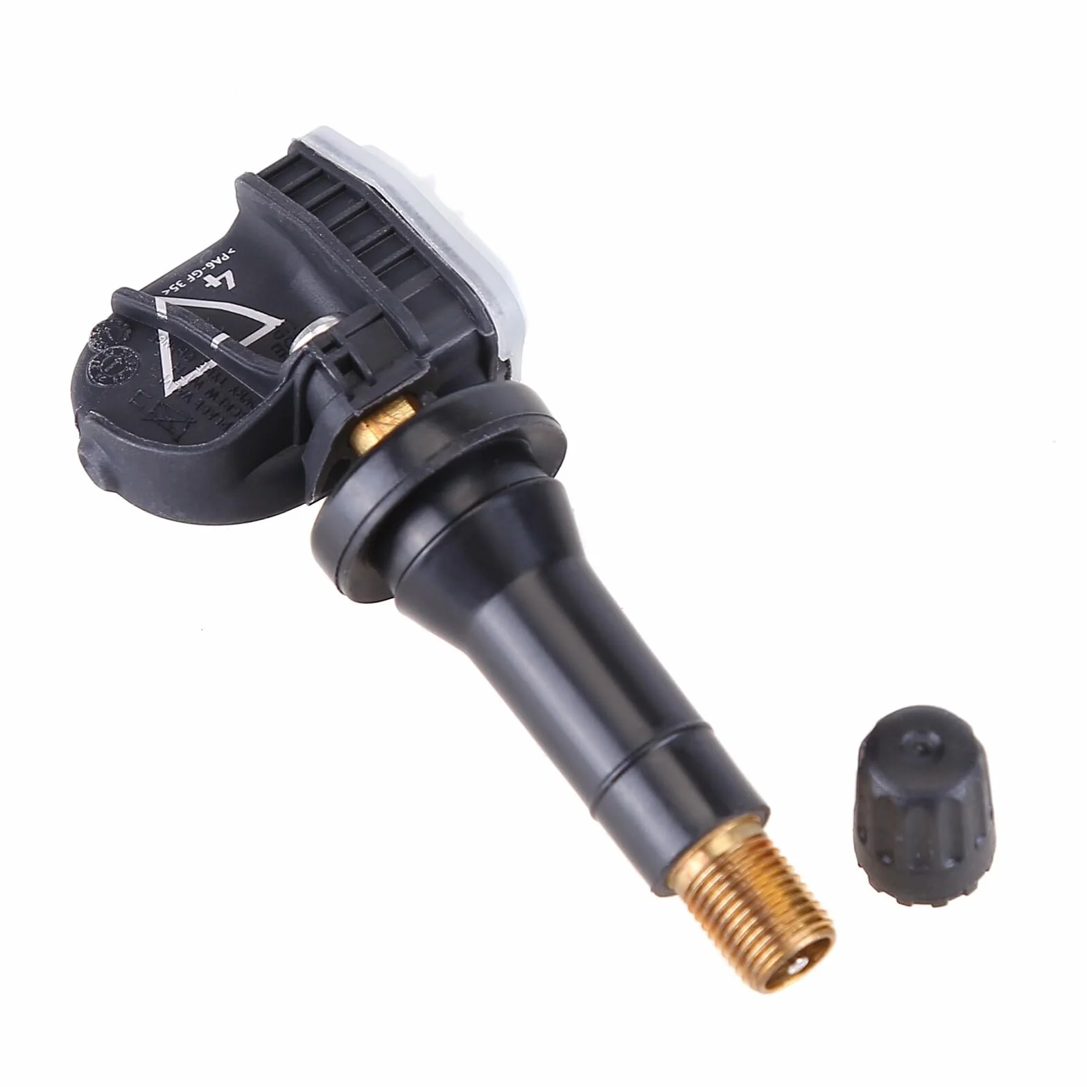 BYNYXI 4 szt. RDKS TPMS czujnik ciśnienia w oponach 2036804 do Ford S-Max Edge Fiesta Mondeo Mustang 2318453 5291383 system kontroli ciśnienia w oponach zawór metalowy czujnik TPMS