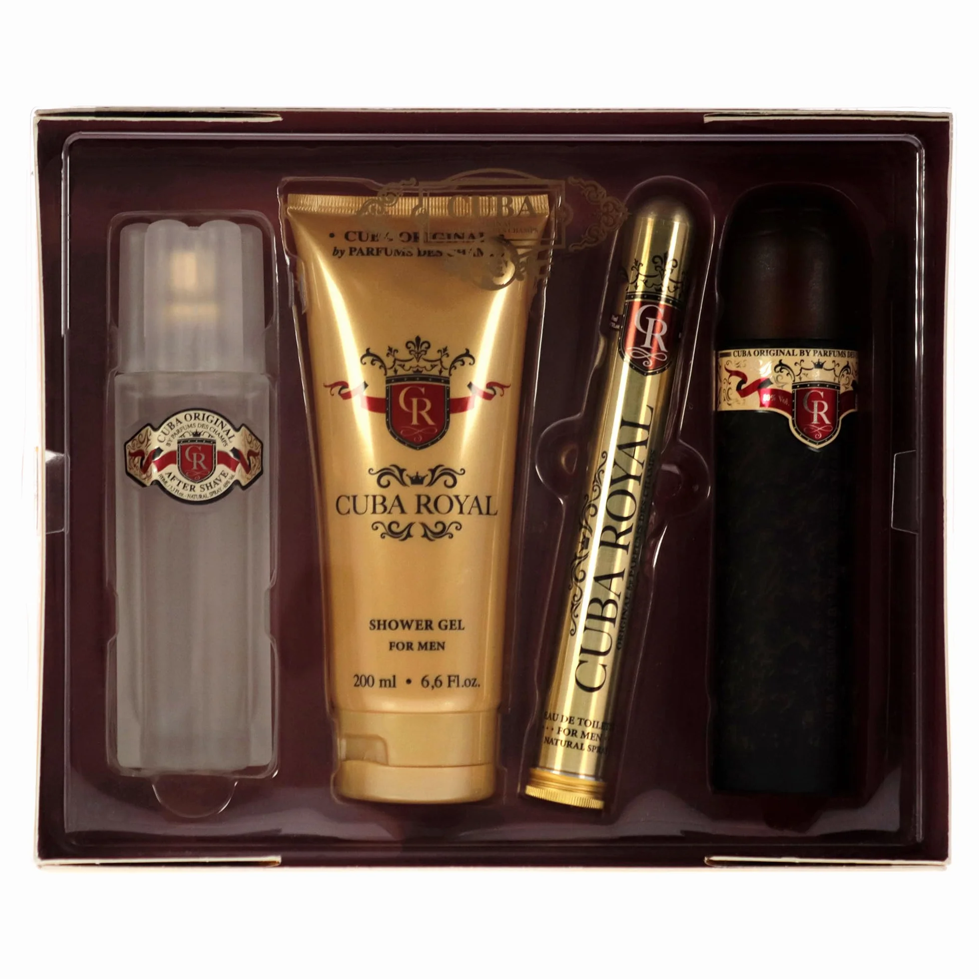 CUBA PARIS COLLECTION ROYAL EDT SET 100 ML + EDT 35 ML + A/S 100 ML + S/G 200 ML