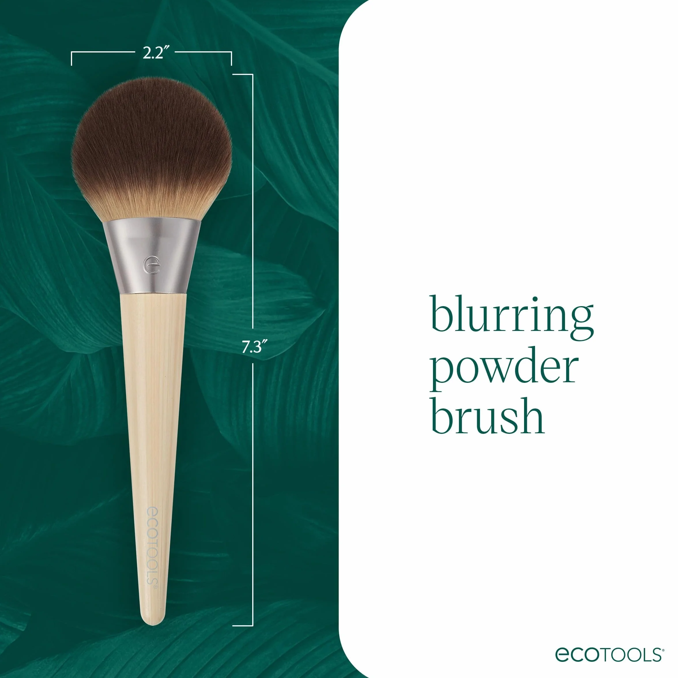 EcoTools Pędzel do makijażu Blurring w proszku, 1 sztuka