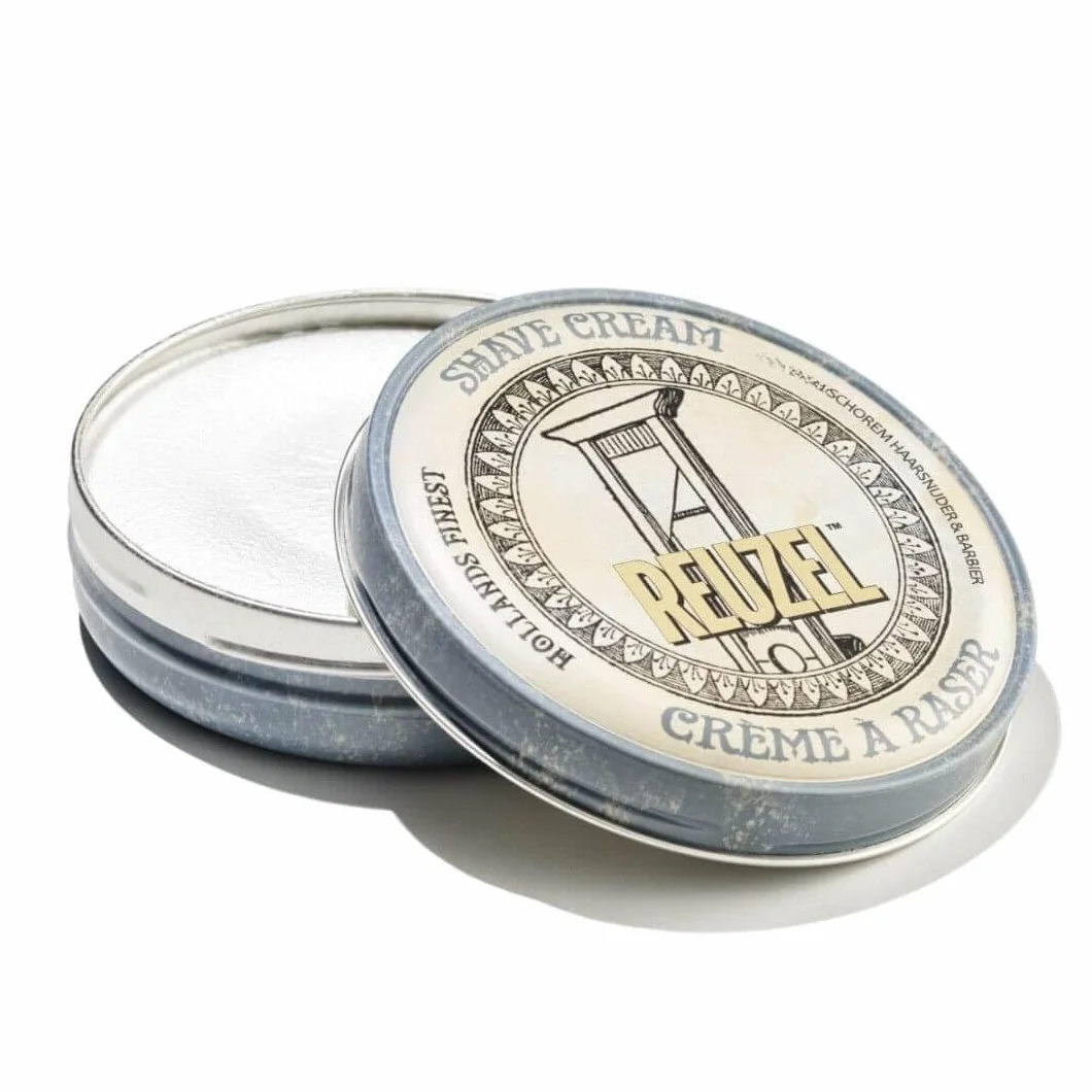 Reuzel Shave Cream - Reduces Cuts and Nicks - Highly Concentrated, Rich and Super-Slick Formula - Closest, Most Comfortable Shave - Reduce Scrapes and Razor Irritation - Vegan Formula - 28.5 g