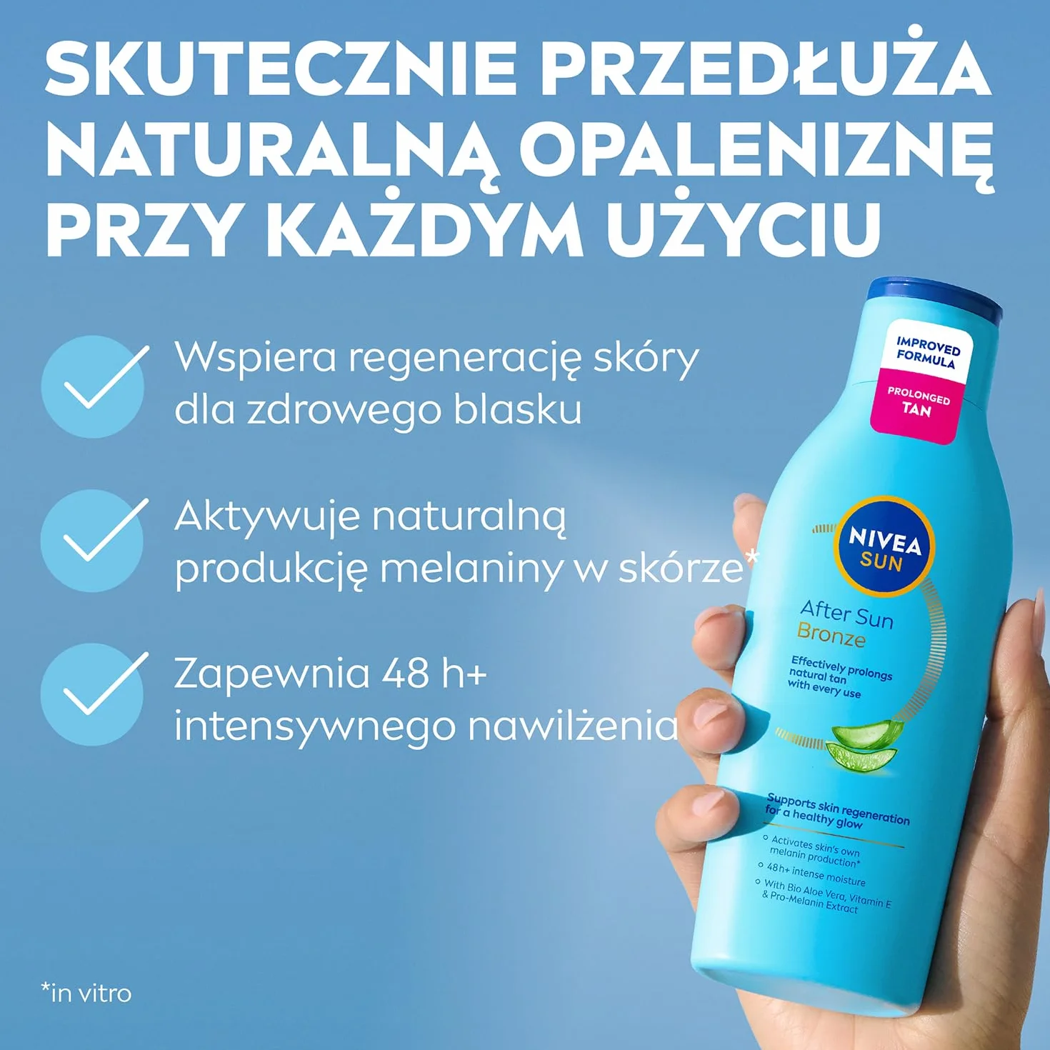 NIVEA SUN After sun BRONZE Balsam po opalaniu przedłużający opaleniznę 200 ml
