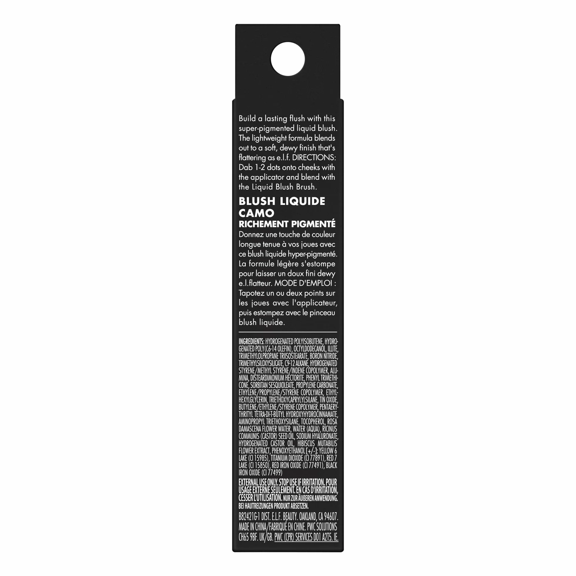 E.L.F. Camo Liquid Róż w Płynie, Berry Well, 4 ml
