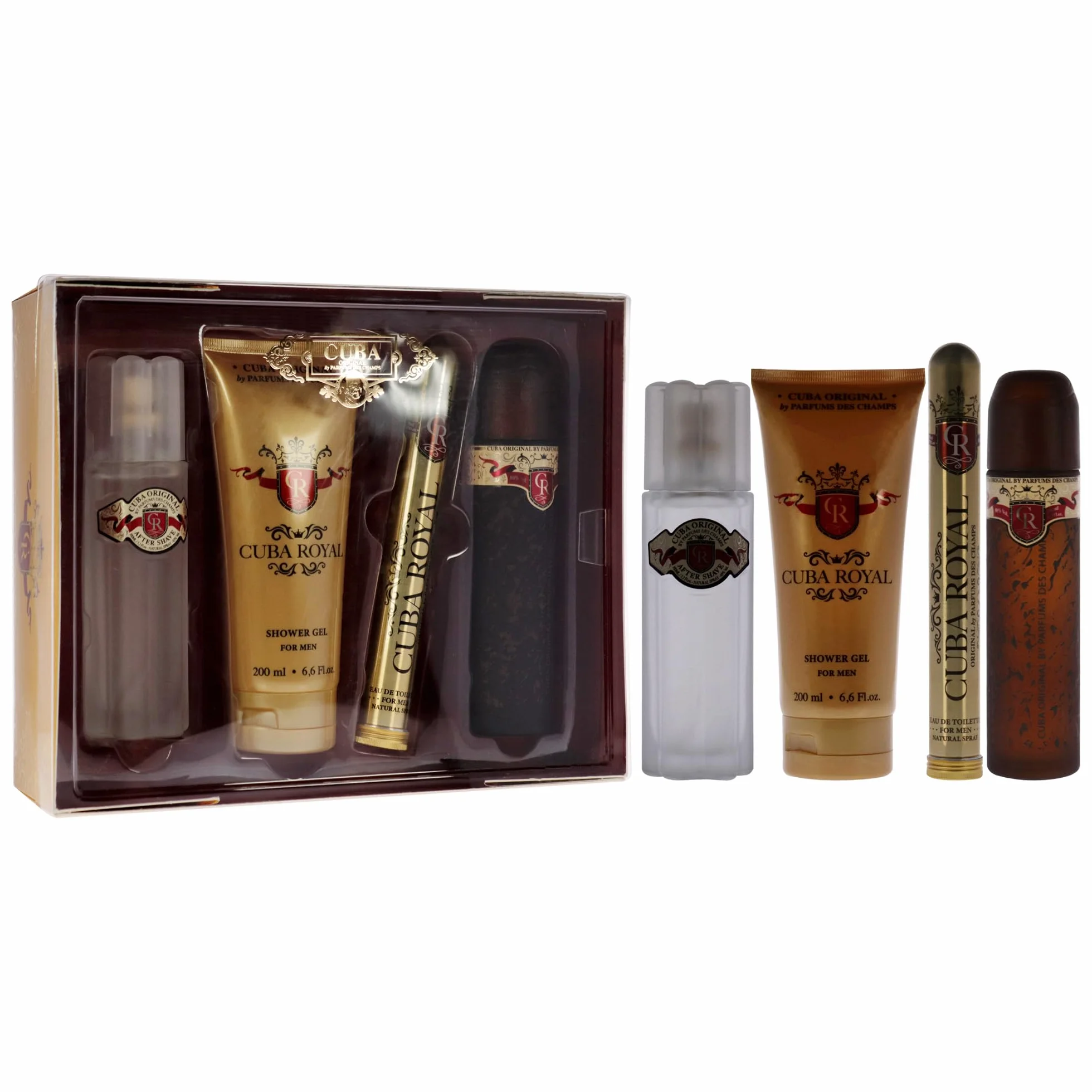 CUBA PARIS COLLECTION ROYAL EDT SET 100 ML + EDT 35 ML + A/S 100 ML + S/G 200 ML