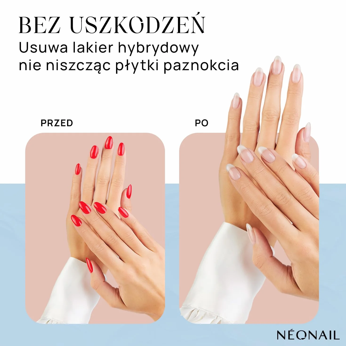 NÉONAIL Aceton Kosmetyczny - Acetone UV GEL Polish Remover - Zmywacz do Paznokci - Płyn do Usuwania Lakierów Hybrydowych - 500 ml