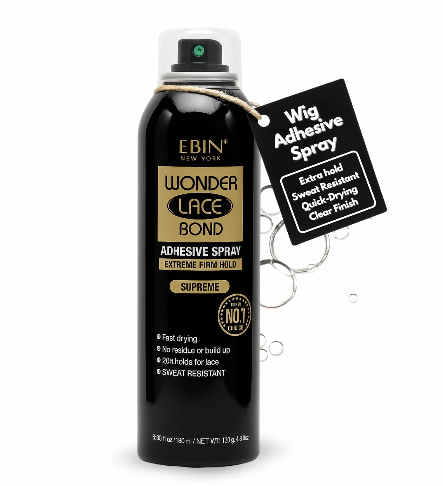 Ebin Wonder lace bond spray supreme 180ml