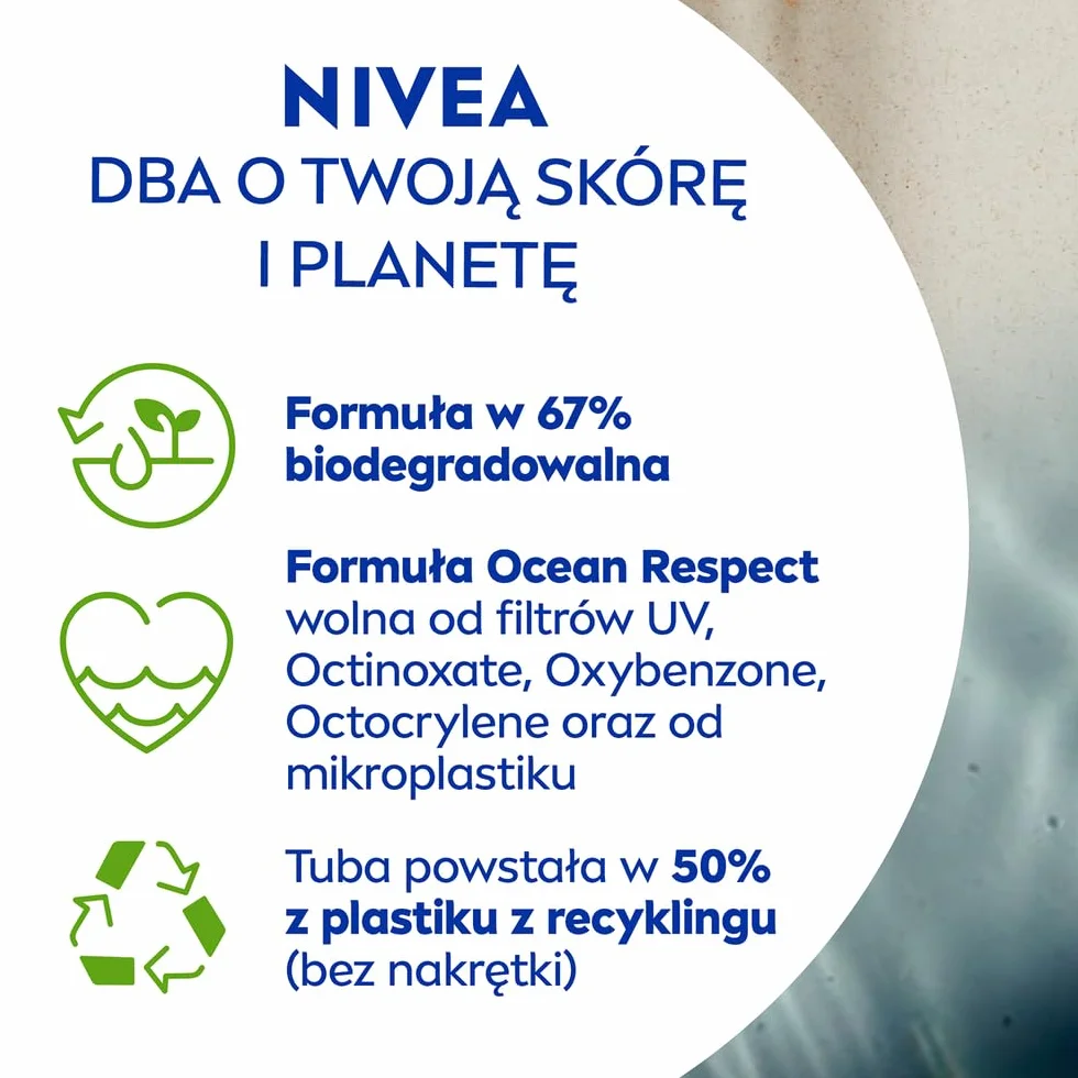 NIVEA SUN Sensitive Przeciwsłoneczny krem do twarz dla skóry wrażliwej SPF50, 50ml