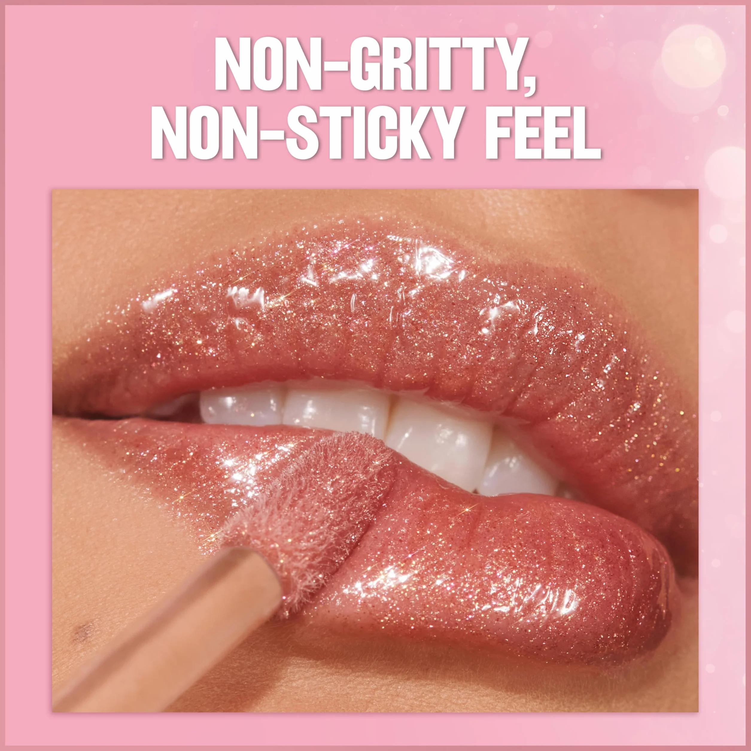 Revlon Super Lustrous Glimmer Gloss, nawilżający i amortyzujący, ultra-błyszczące wykończenie, formuła na bazie roślinnej, 005 Glazed Almond, 3,8 ml