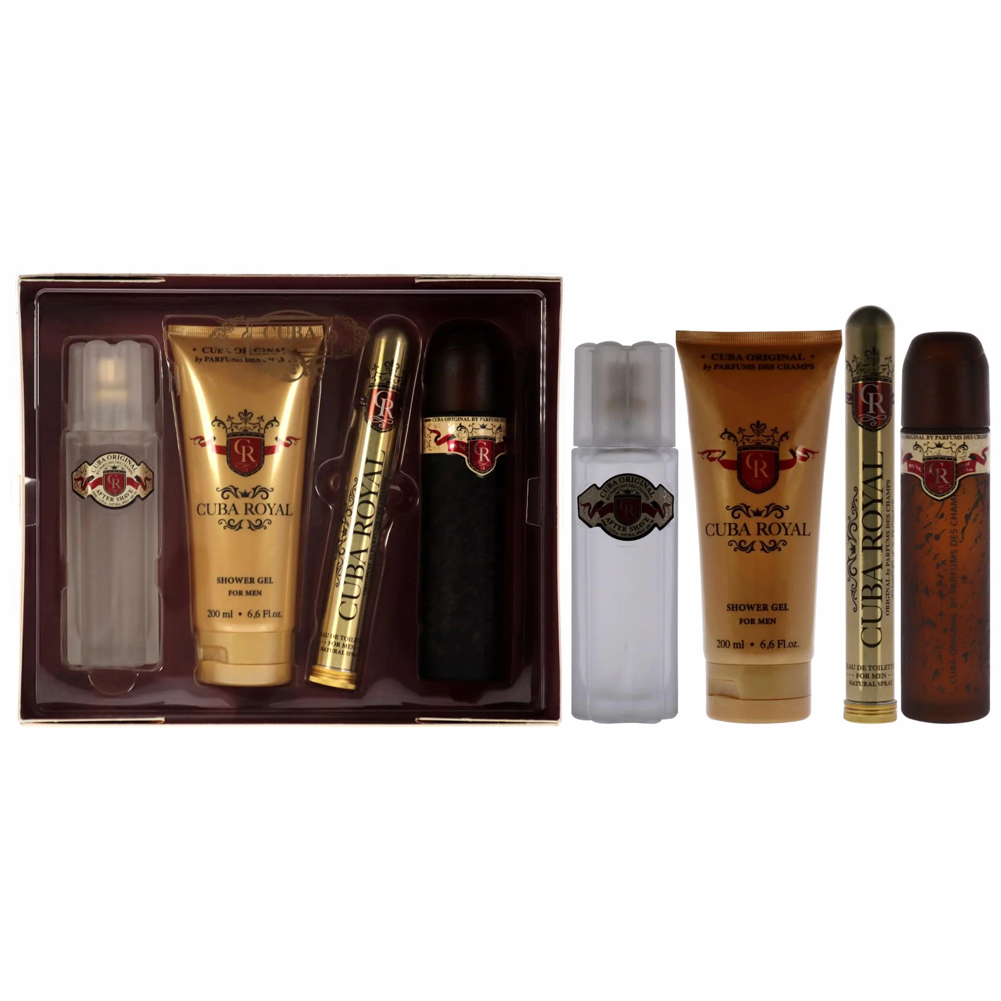 CUBA PARIS COLLECTION ROYAL EDT SET 100 ML + EDT 35 ML + A/S 100 ML + S/G 200 ML