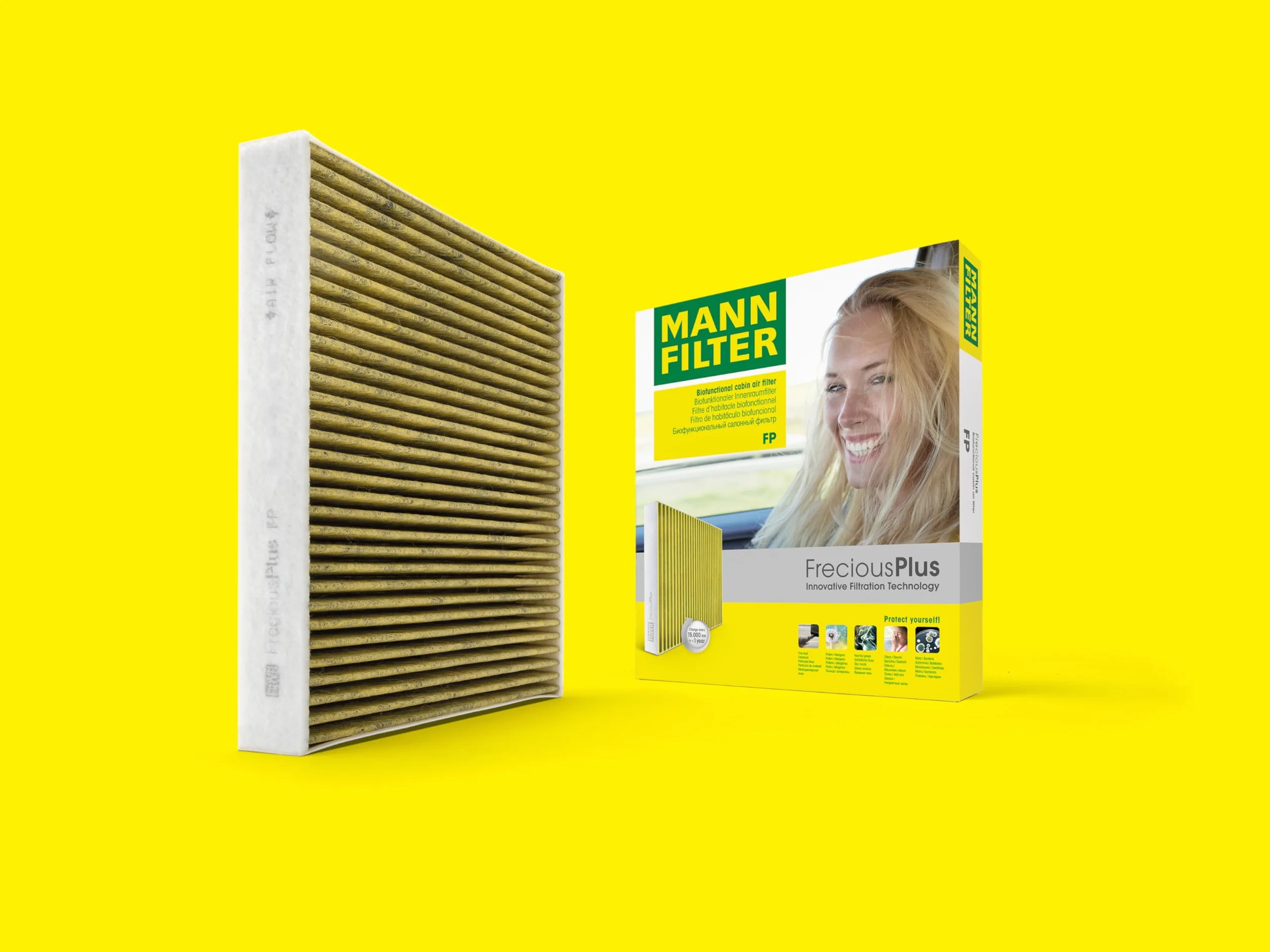MANN-FILTER FP 26 021 Filtr powietrza kabinowego - SAMOCHODY OSOBOWE + DOSTAWCZE