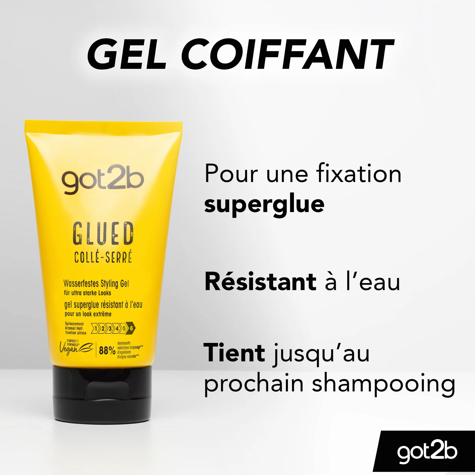 Schwarzkopf Glued Żel do Włosów, 150 ml
